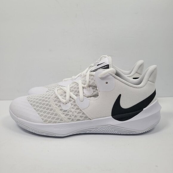 Nike Zoom Hyperspeed Court Men's White Black Shoes CI2964-100 US Size 9.5 NWB - Picture 4 of 10